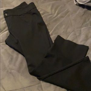 Black work pants
